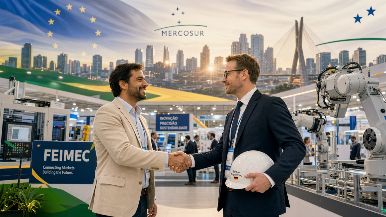 Warum sich jetzt ein eigener Messestand in Brasilien lohnt – und was das EU-Mercosur-Abkommen damit zu tun hat 